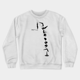 Diving man Crewneck Sweatshirt